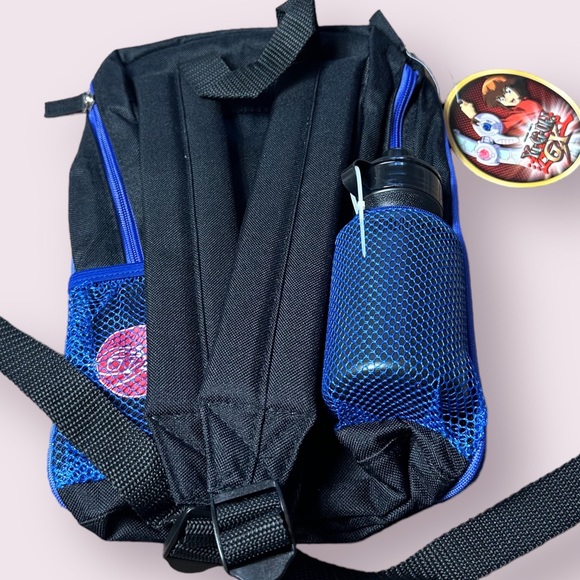 NWT 2006 Yu-Gi-Oh GX Anime Kids Small/Mini Backpack With Water Bottle Kuriboh - Picture 6 of 9